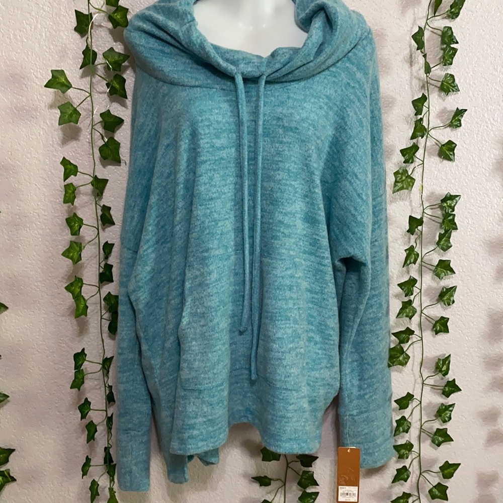 Super soft cowl neck sweater